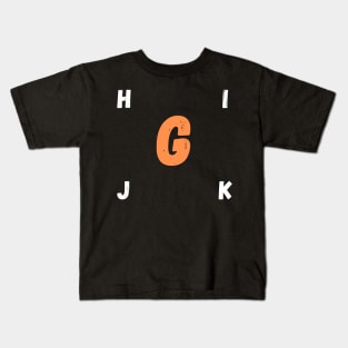 letter G Kids T-Shirt